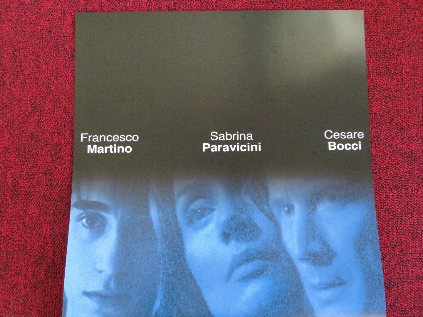 COMUNQUE MIA ITALIAN LOCANDINA (27.5"x11.5") POSTER FRANCESCO MARTINO 2004