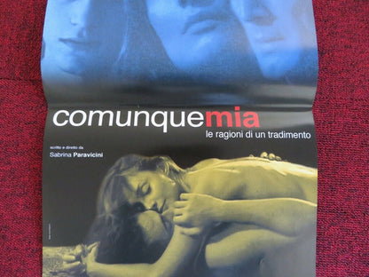 COMUNQUE MIA ITALIAN LOCANDINA (27.5"x11.5") POSTER FRANCESCO MARTINO 2004