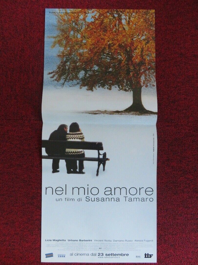 NEL MIO AMORE ITALIAN LOCANDINA (26.5"x11.5") POSTER LICIA MAGLIETTA 2004