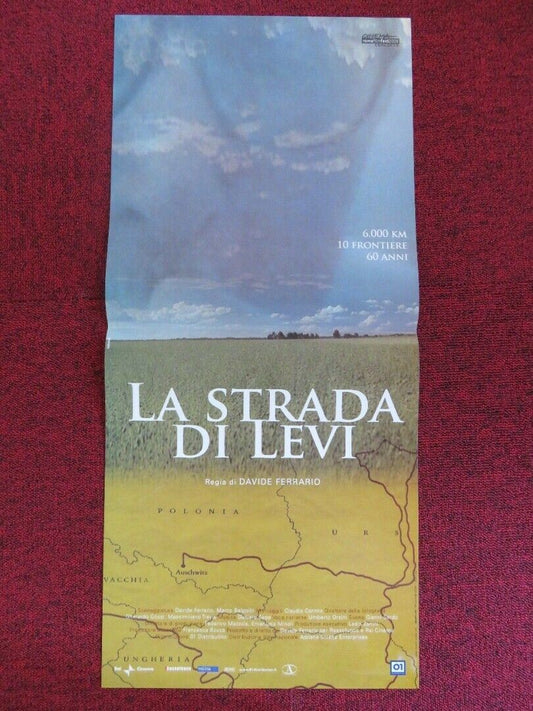 LA STRADA DI LEVI ITALIAN LOCANDINA (26.5"x12") POSTER DAVIDE FERRARIO 2006