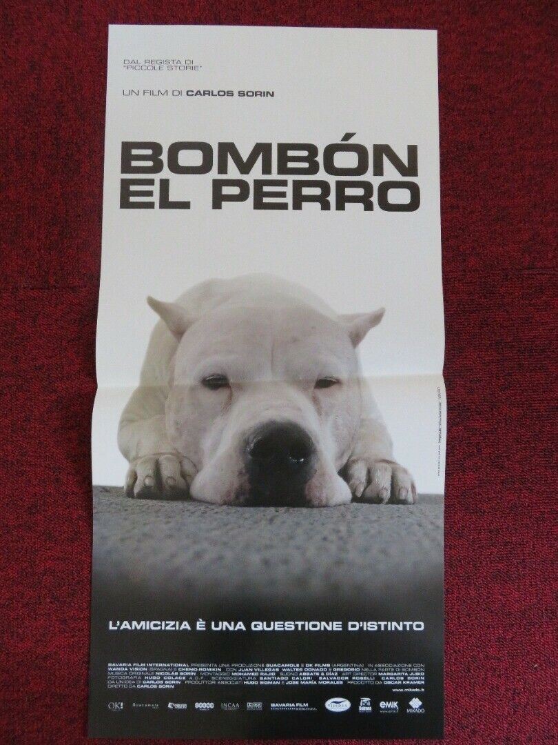 BOMBON EL PERRO ITALIAN LOCANDINA (26"x12.5") POSTER CARLOS SORIN 2004