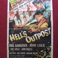 HELL'S OUTPOST US ONE SHEET POSTER ROD CAMERON JOAN LESLIE 1955