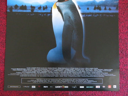 IL POPOLO MIGRATORE ITALIAN LOCANDINA (25"x12.5") POSTER JACQUES PERRIN 2001