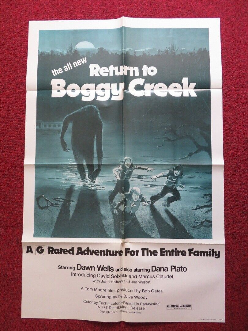 RETURN TO BOGGY CREEK US ONE SHEET POSTER DAWN WELLS DANA PLATO 1977