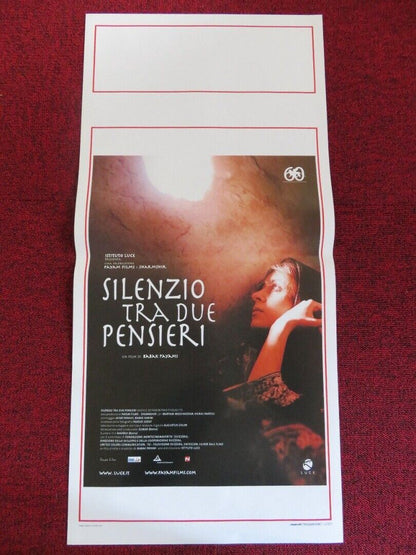 SILENZIO TRA DUE PENSIERI ITALIAN LOCANDINA (27.5"x13") POSTER BABAK PAYAMI 2003