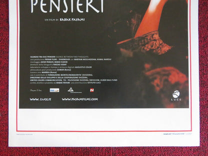 SILENZIO TRA DUE PENSIERI ITALIAN LOCANDINA (27.5"x13") POSTER BABAK PAYAMI 2003