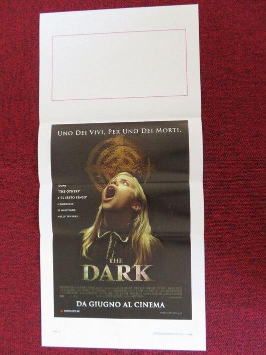 THE DARK  ITALIAN LOCANDINA (27.5"x13") POSTER MARIA BELLO SEAN BEAN 2005