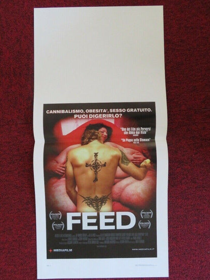 FEED  ITALIAN LOCANDINA (27.5"x13") POSTER ALEXO'LOUGHLIN PATRICK THOMPSON 2005