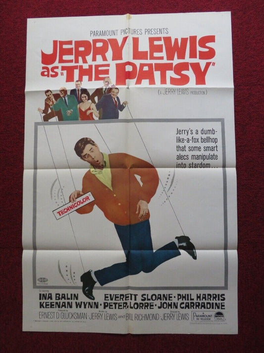 THE PATSY US ONE SHEET POSTER JERRY LEWIS INA BALIN 1967