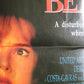 BETRAYED UK QUAD POSTER DEBRA WINGER TOM BERENGER 1988