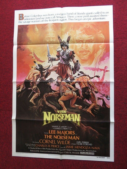 THE NORSEMAN US ONE SHEET POSTER LEE MAJORS CORNEL WILDE 1978