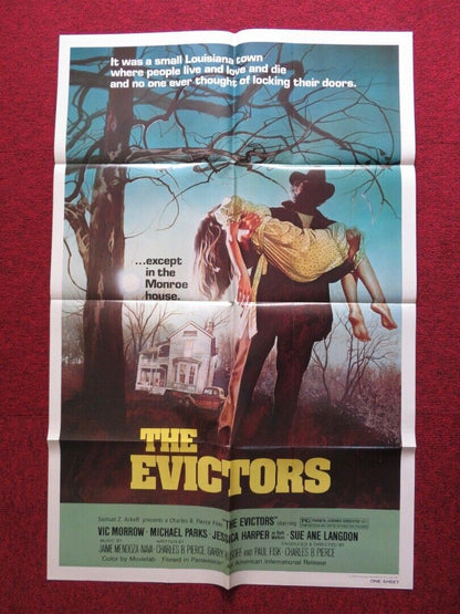 THE EVICTORS US ONE SHEET POSTER VIC MORROW MICHAEL PARKS 1979