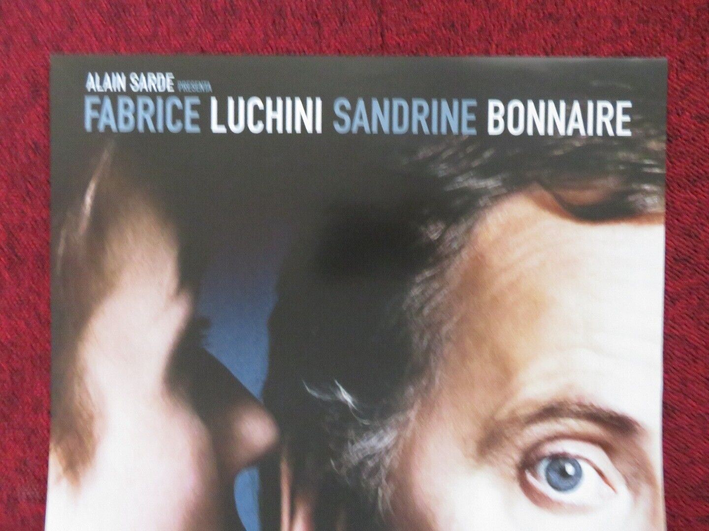 INTIMATE STRANGERS ITALIAN LOCANDINA (25"x12.5") POSTER FABRICE LUCHINI 2004