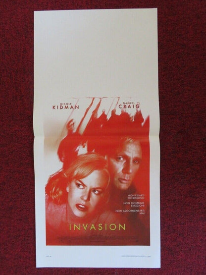 INVASION   ITALIAN LOCANDINA (27.5"x13") POSTER DANIEL CRAIG NICOLE KIDMAN 2007