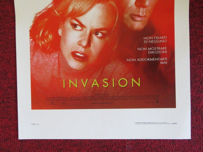 INVASION   ITALIAN LOCANDINA (27.5"x13") POSTER DANIEL CRAIG NICOLE KIDMAN 2007