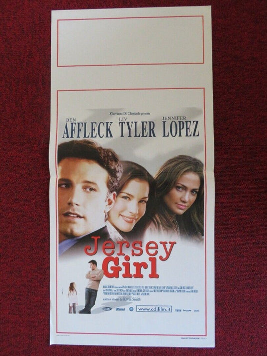 JERSEY GIRL ITALIAN LOCANDINA (27"x13") POSTER BEN AFFLECK JENNIFER LOPEZ 2004