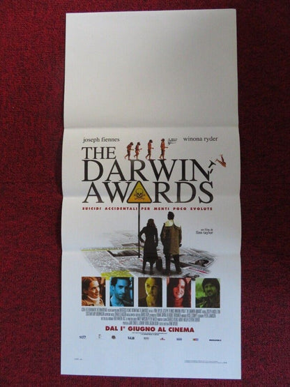 THE DARWIN AWARDS ITALIAN LOCANDINA (27"x13") POSTER WINONA RYDER 2006