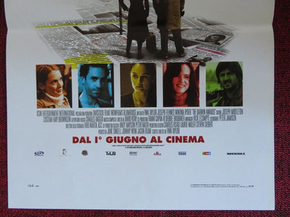 THE DARWIN AWARDS ITALIAN LOCANDINA (27"x13") POSTER WINONA RYDER 2006