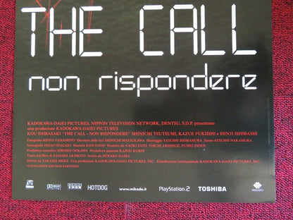 THE CALL / ONE MISSED CALL ITALIAN LOCANDINA (26.5"x11.5") POSTER T MIIKE 2003