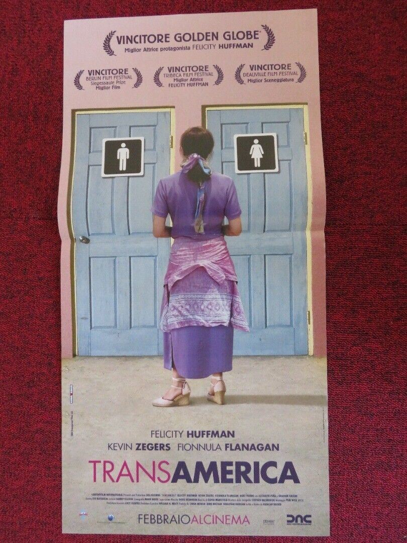 TRANSAMERICA ITALIAN LOCANDINA (25"x12.5") POSTER FELICITY HUFFMAN 2005