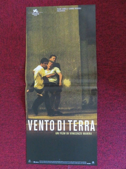 VENTO DI TERRA ITALIAN LOCANDINA (26.5"x11.5") POSTER VINCENZO PACILLI 2004