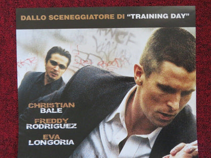 HARSH TIMES ITALIAN LOCANDINA (26"x12.5") POSTER CHRISTIAN BALE 2005