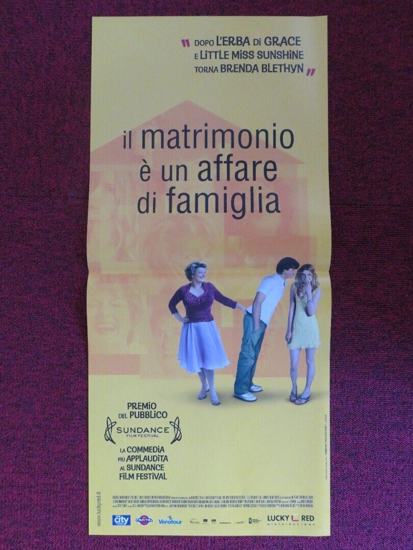 IL MATRIMONIO E UN AFFARE DI FAMIGLIA ITALIAN LOCANDINA (26.5"x12") POSTER 2007