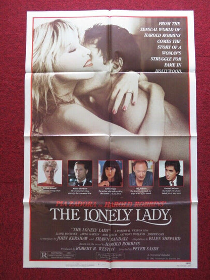 THE LONELY LADY US ONE SHEET POSTER PIA ZADORA LLOYD BOCHNER 1982