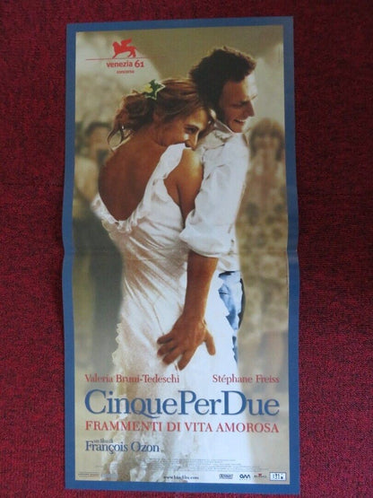 CINQUEPERDUE ITALIAN LOCANDINA (25.5"x12.5") POSTER VALERIA BRUNI-TEDESCHI 2004