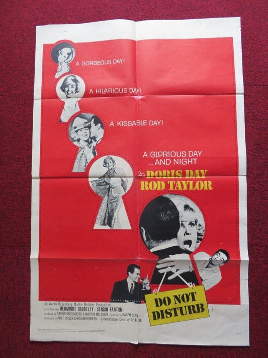 DO NOT DISTURB US ONE SHEET POSTER DORIS DAY ROD TAYLOR 1965