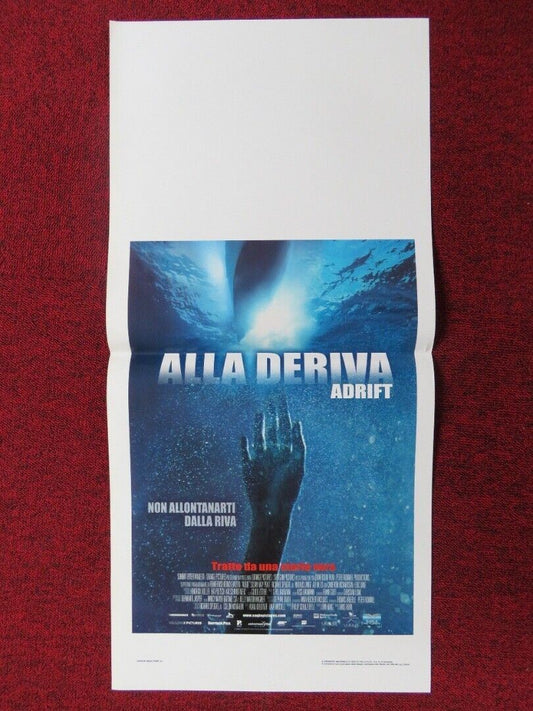 OPEN WATER 2: ADRIFT ITALIAN LOCANDINA (27.5"x13") POSTER SUSAN MAY PRATT 2006