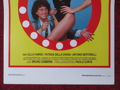 TUTTA COLPA DELLA SIP ITALIAN LOCANDINA (27.5"x13") POSTER VITTORIO CAPRIOLI '88