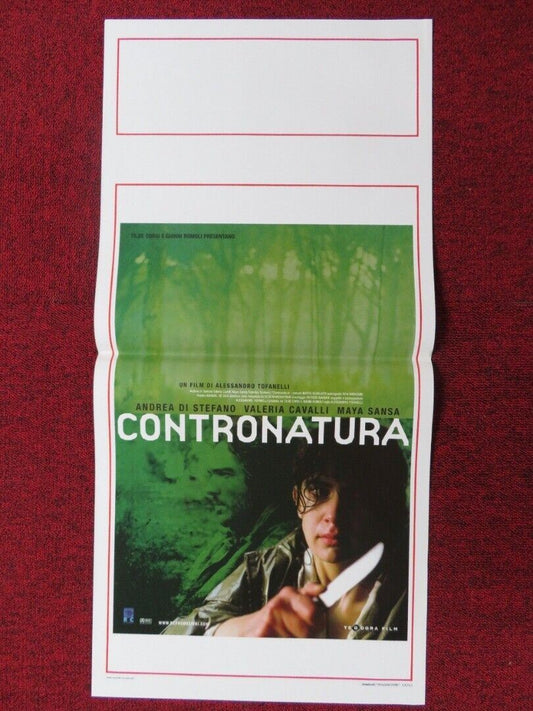 CONTRONATURA ITALIAN LOCANDINA (27.5"x13") POSTER ANDREA DI STEFANO 2005