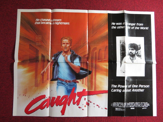 CAUGHT UK QUAD POSTER JOHN SHEPHERD AMERJIT DEU 1987