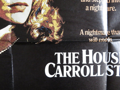 THE HOUSE ON CARROL STREET UK QUAD POSTER KELLY MCGILLIS JEFF DANIELS 1987