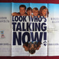 LOOK WHO'S TALKING NOW UK QUAD POSTER JOHN TRAVOLTA KIRSTIE ALLEY 1993