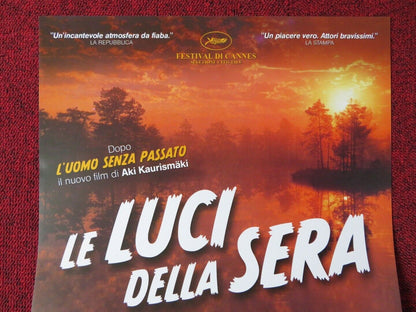 LE LUCI DELLA SERA  ITALIAN LOCANDINA (26"x12.5") POSTER AKI KAURISMAKI 2006