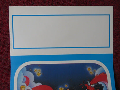 CARE BEARS MOVIE II A NEW GENERATION ITALIAN LOCANDINA (27.5"x12.5") POSTER '86