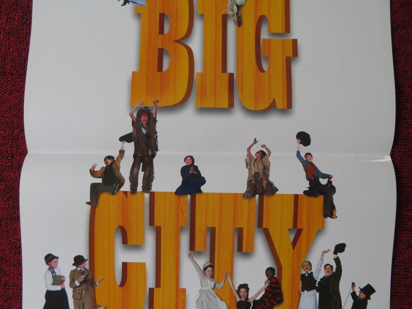 BIG CITY ITALIAN LOCANDINA (26.5"x12.5") POSTER DJAMEL BENSALAH 2007