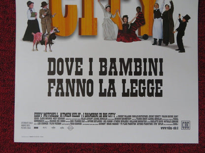 BIG CITY ITALIAN LOCANDINA (26.5"x12.5") POSTER DJAMEL BENSALAH 2007