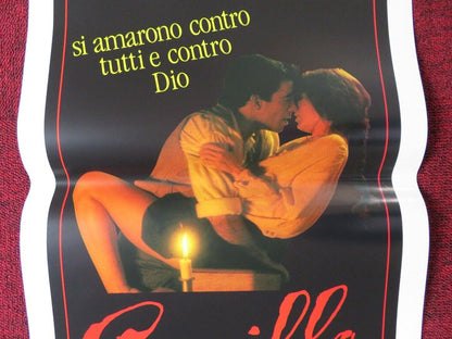 CAMILLA / Camila ITALIAN LOCANDINA (27.5"x13") POSTER SUSU PECORARO 1988