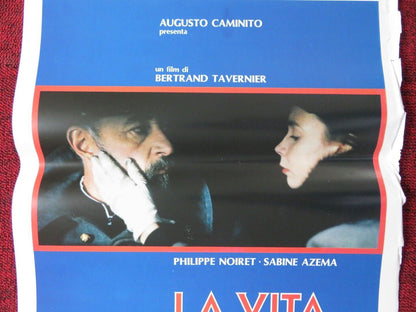 LA VITA E NIENTE ALTRO ITALIAN LOCANDINA (27.5"x13") POSTER P NOIRET 1989