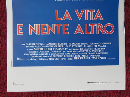 LA VITA E NIENTE ALTRO ITALIAN LOCANDINA (27.5"x13") POSTER P NOIRET 1989