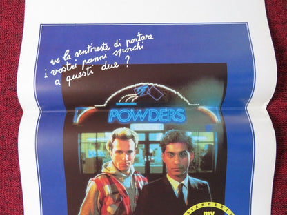 MY BEAUTIFUL LAUNDRETTE ITALIAN LOCANDINA (27.5"x13") POSTER SAEED JAFFREY 1985