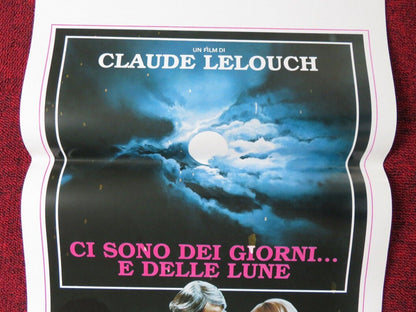 THERE WERE DAYS... AND MOONS ITALIAN LOCANDINA (27.5"x13") POSTER G LANVIN 1990