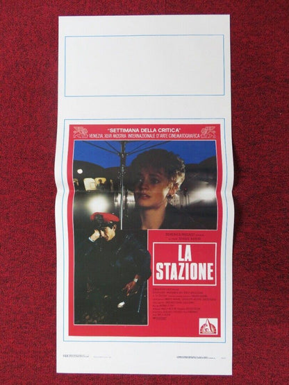 LA STAZIONE / THE STATION ITALIAN LOCANDINA (27.5"x13") POSTER SERGIO RUBINI '90