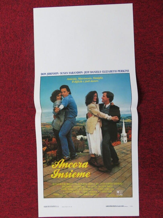 SWEET HEARTS DANCE ITALIAN LOCANDINA (27.5"x13") POSTER D JOHNSON S SARAN 1989