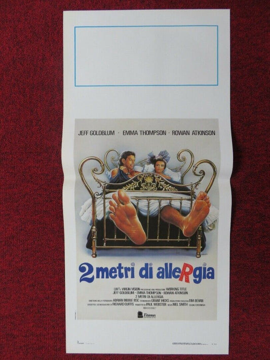 THE TALL GUY ITALIAN LOCANDINA (27.5"x13") POSTER R ATKINSON E THOMPSON 1989