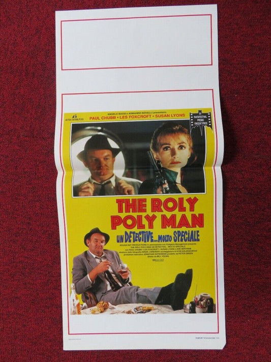 THE ROLY POLY MAN ITALIAN LOCANDINA (27.5"x13") POSTER PAUL CHUBB 1995