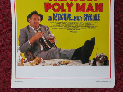 THE ROLY POLY MAN ITALIAN LOCANDINA (27.5"x13") POSTER PAUL CHUBB 1995